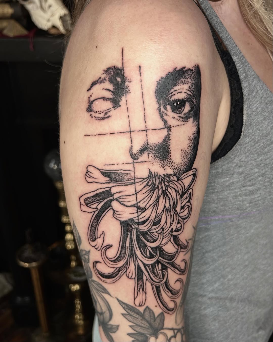 Tattoo by @_nyland โ black_and_grey