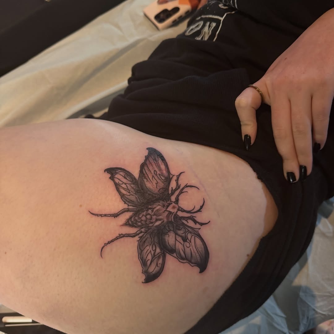 Tattoo by @tattoosbynahla โ dark_realism