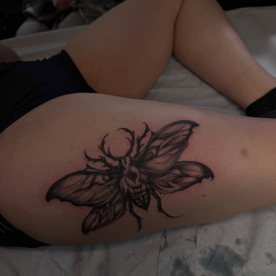 Tattoo by @tattoosbynahla โ black_and_grey, realism