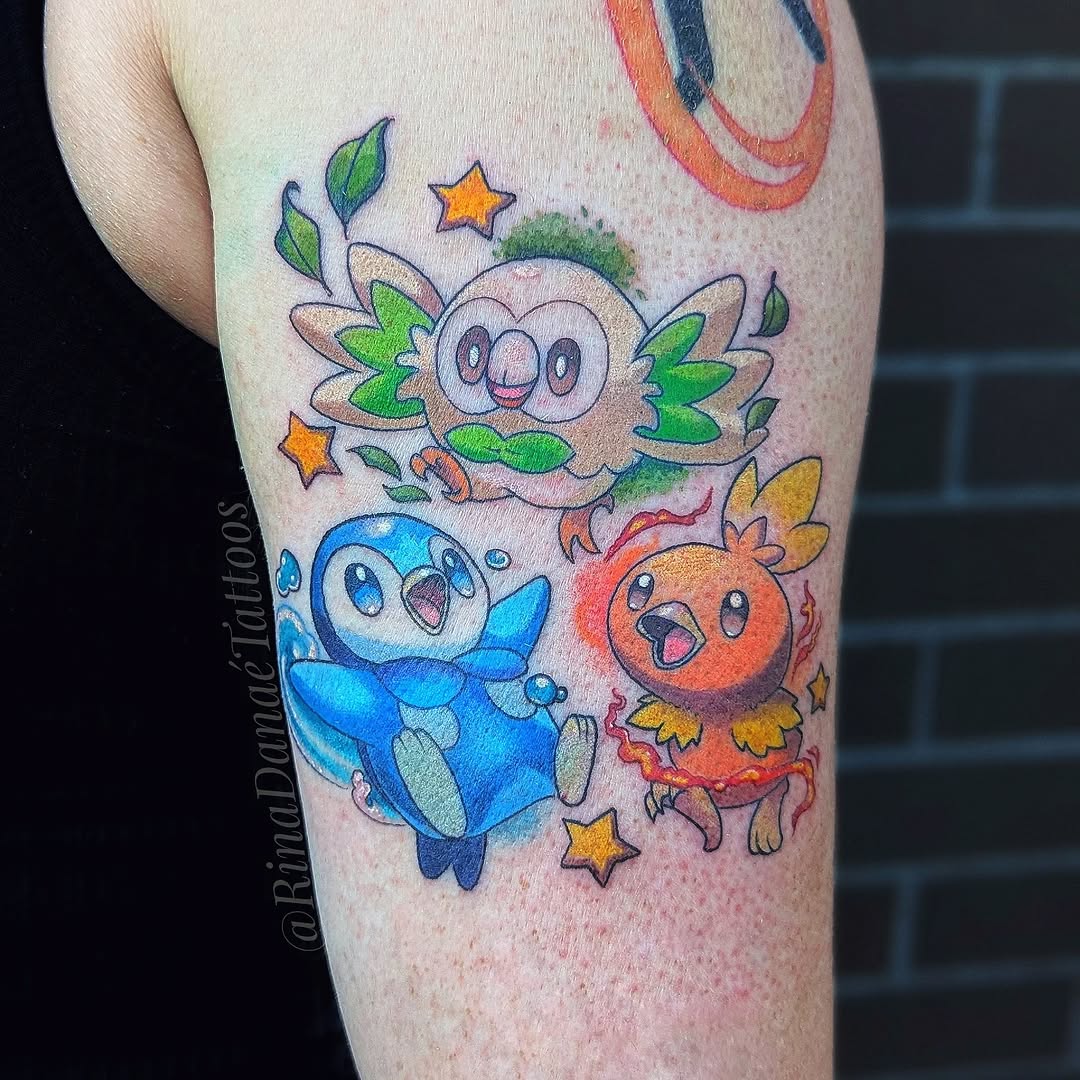 Tattoo by @rinadanae_tattoos β anime, new_school