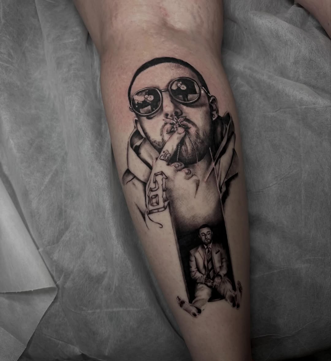 Tattoo by @whip_spurstattoo — realism, black_and_grey