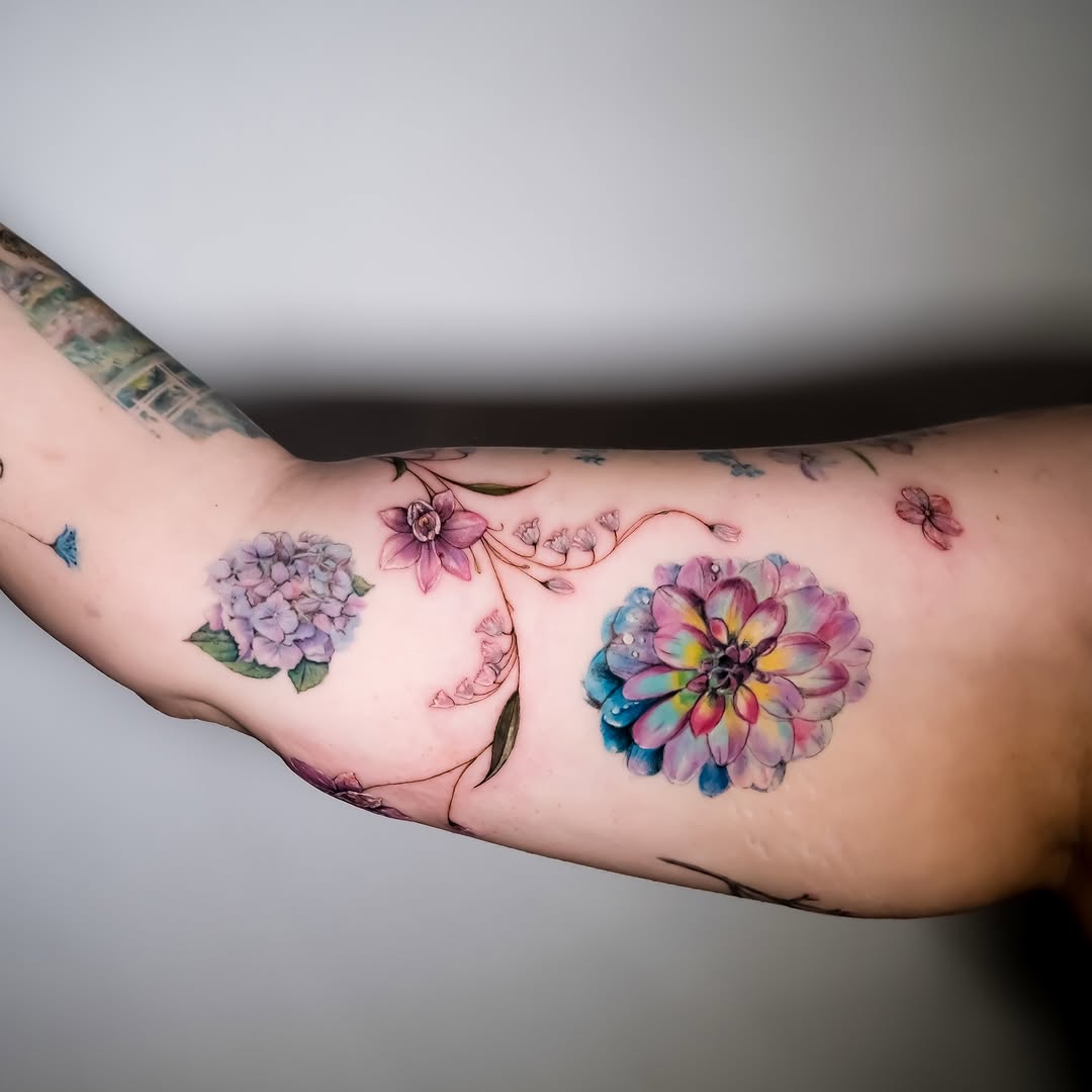 Tattoo by @inkynas — watercolor