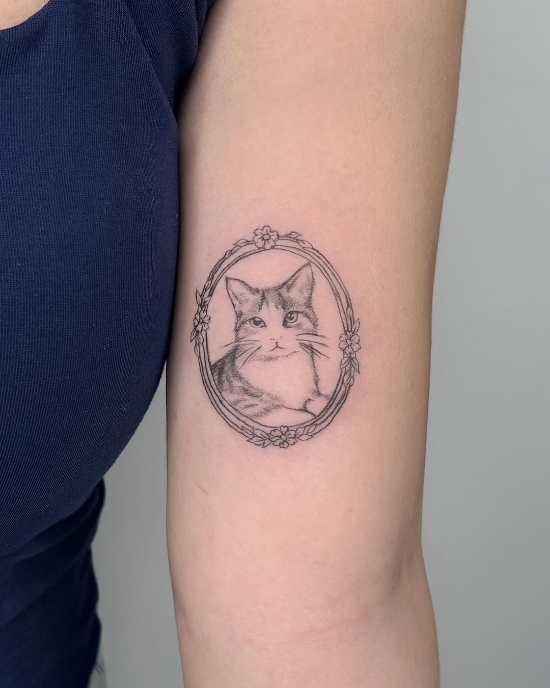 Tattoo by @atgenez β fine_line, realism