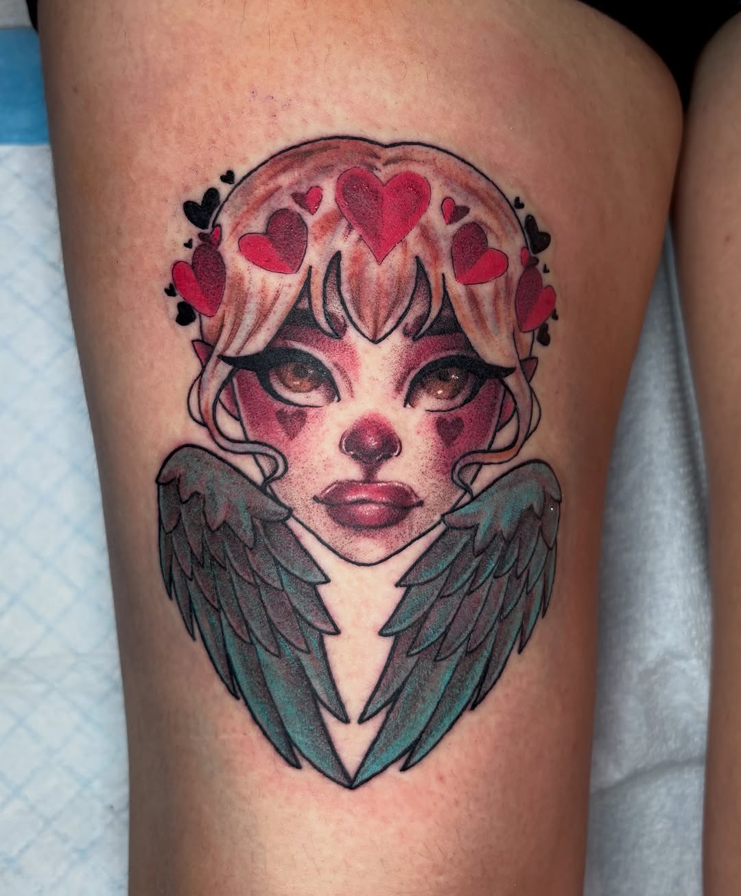 Tattoo by @draventoewstattoo β new_school, illustrative