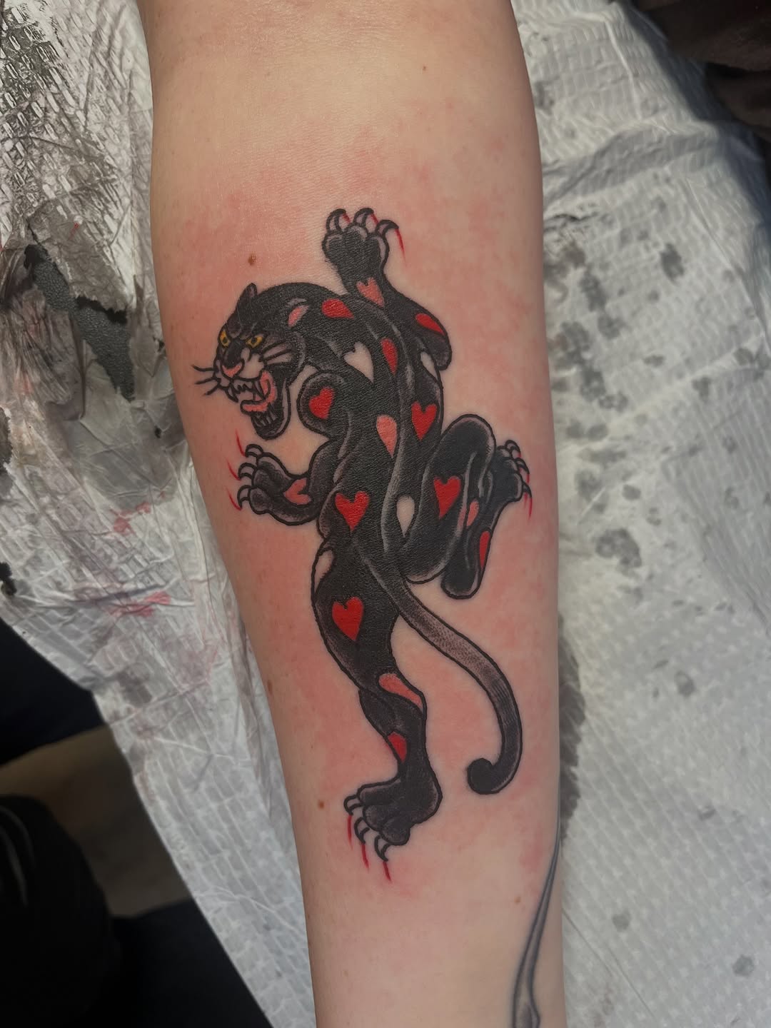 Tattoo by @jcridlin.tattoo — american_traditional, illustrative