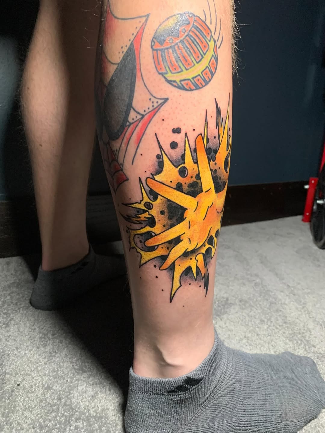 Tattoo by @drowsytattoos — american_traditional, new_school