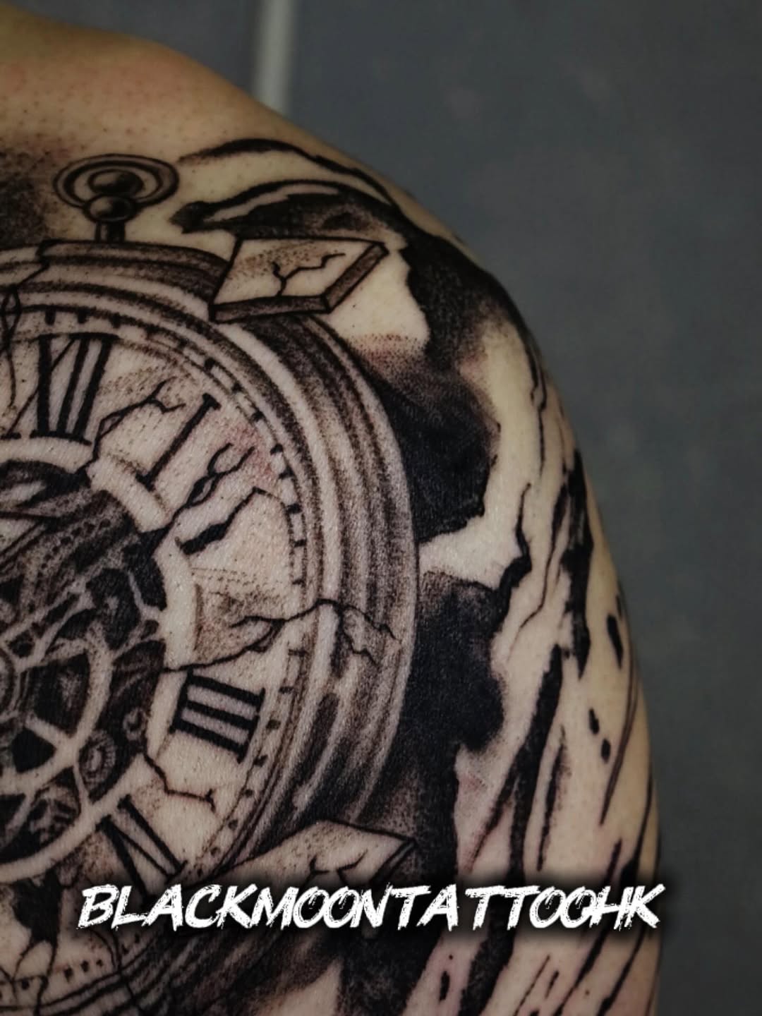 Tattoo by @northisleink_hk — black_and_grey, realism
