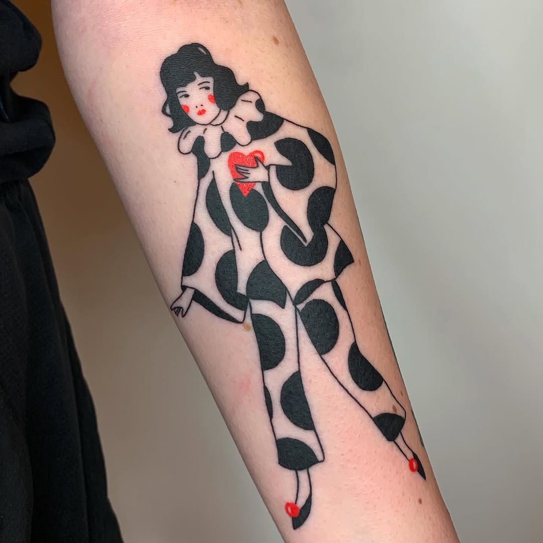 Tattoo by @bfrank.tattoo — illustrative