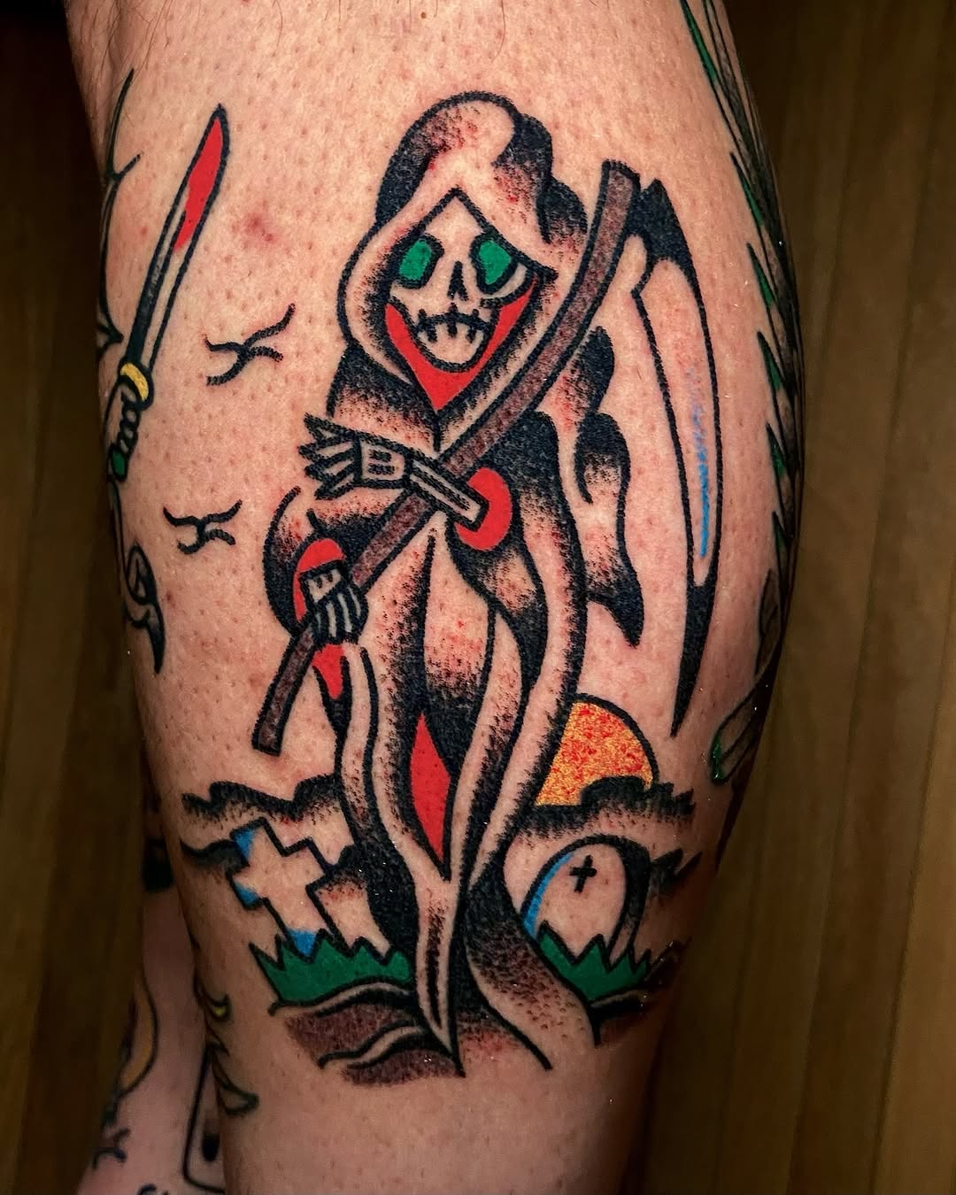 Tattoo by @cluelesstattoos — american_traditional