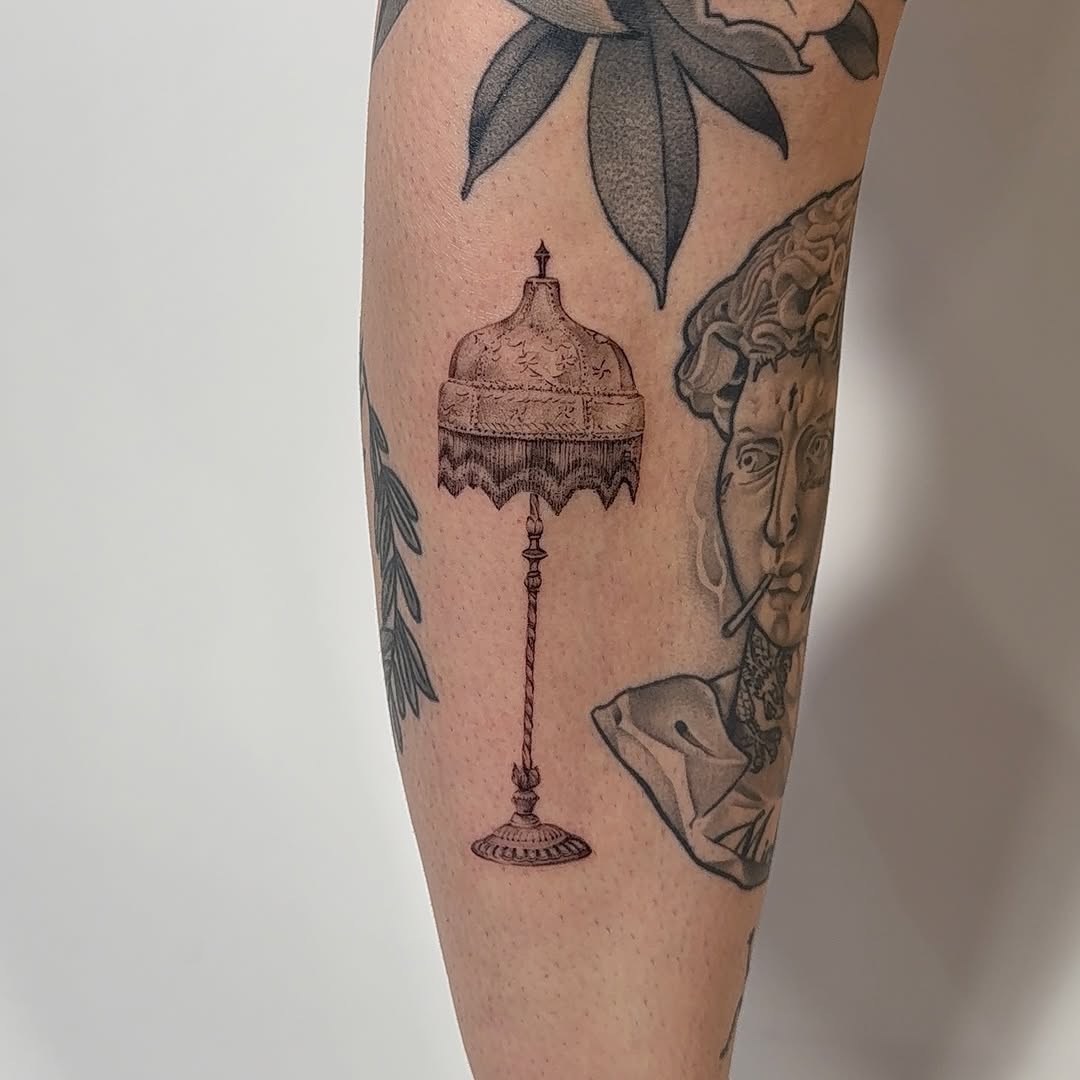 Tattoo by @_inkedbybre — fine_line, black_and_grey