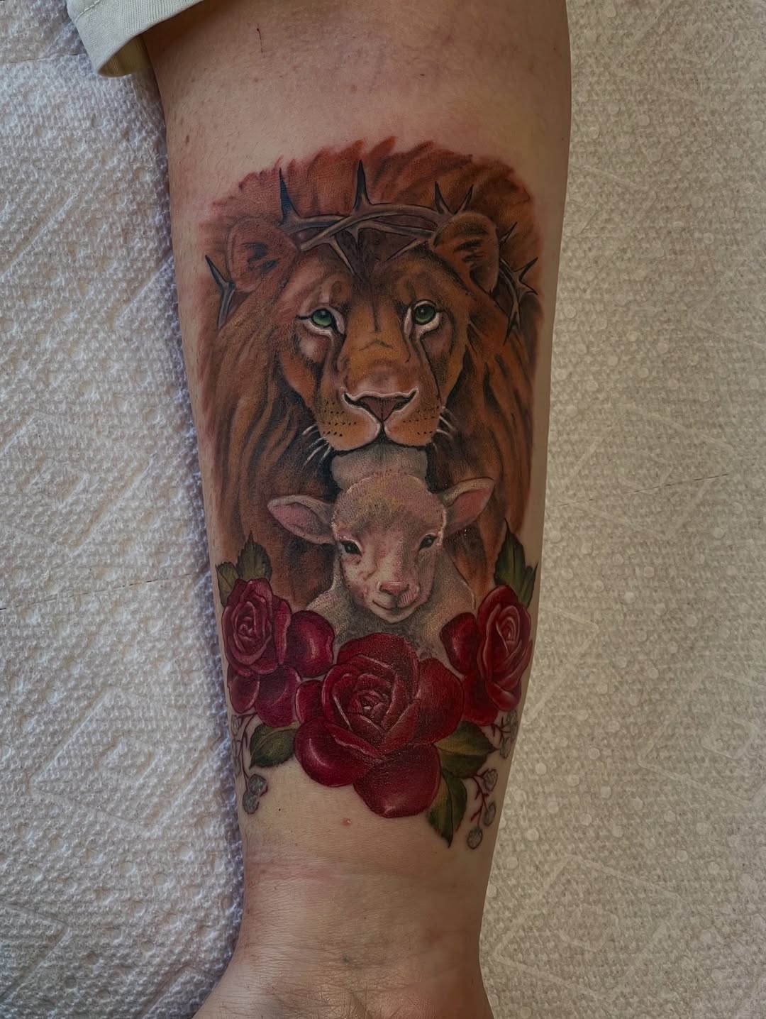 Tattoo by @courtneyann_arts — realism, black_and_grey