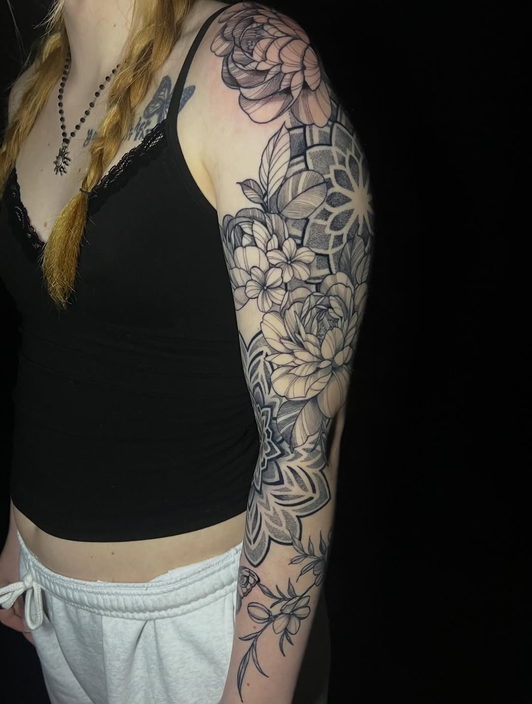 Tattoo by @sweetheart_tattoos — black_and_grey, illustrative