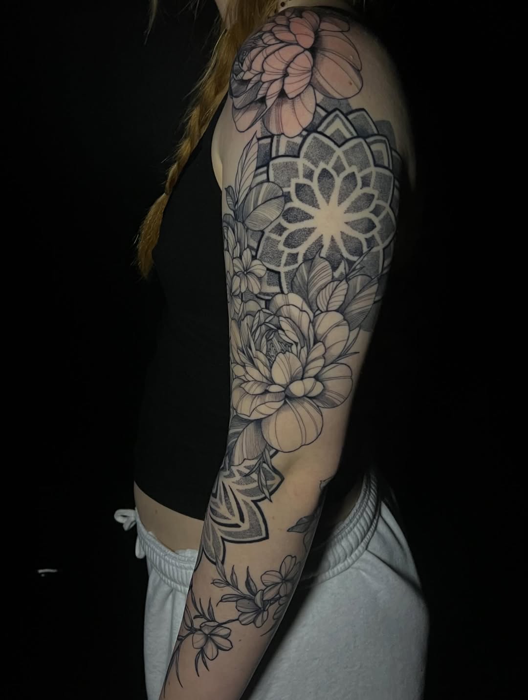Tattoo by @sweetheart_tattoos — black_and_grey, illustrative