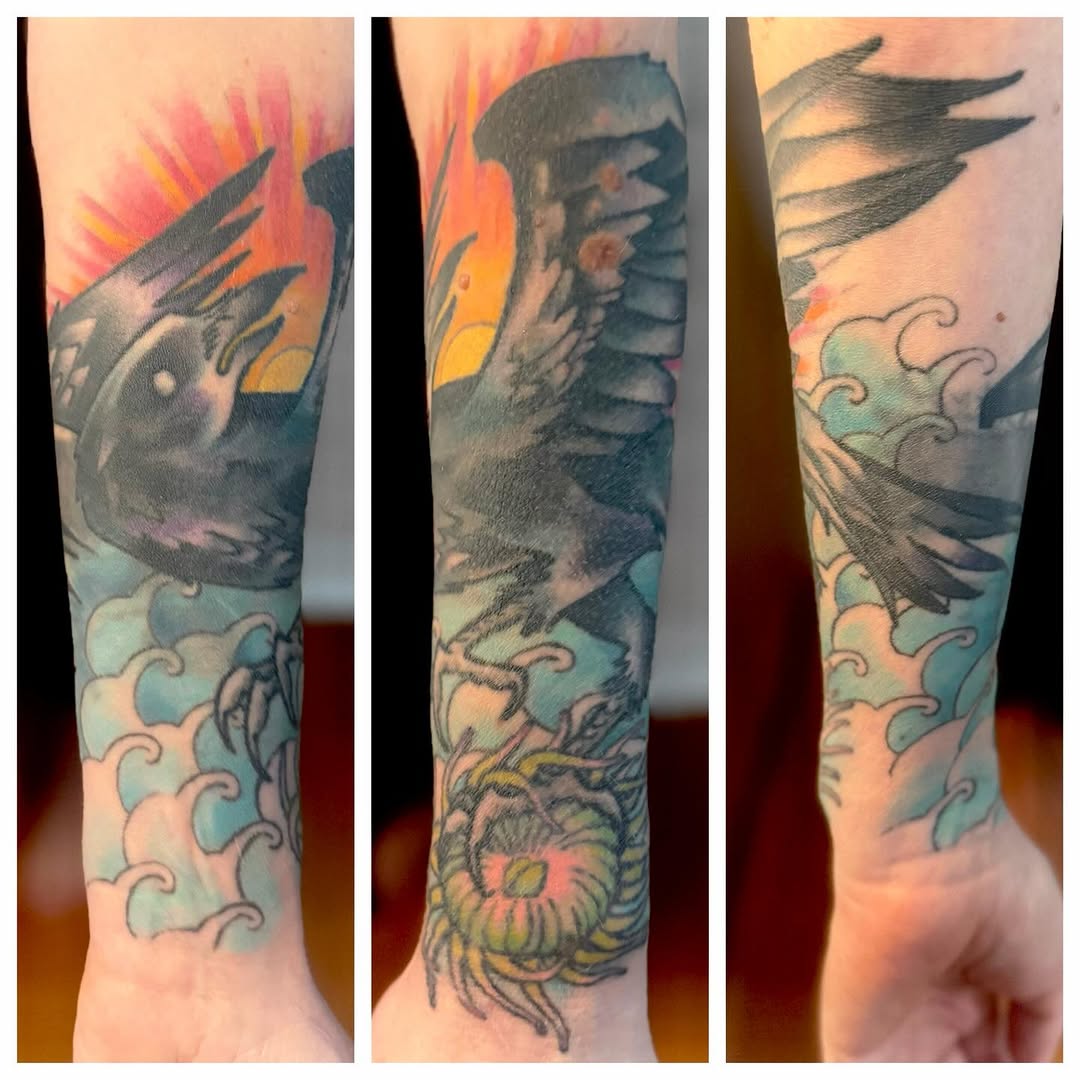 Tattoo by @christopher_vaughn_gay — japanese_irezumi, black_and_grey