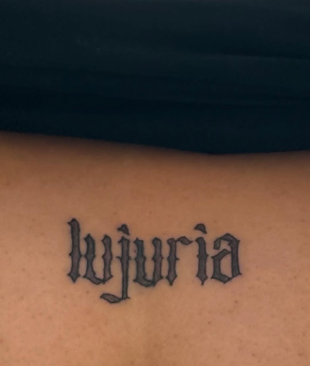 Tattoo by @oddn3n3 — lettering_script