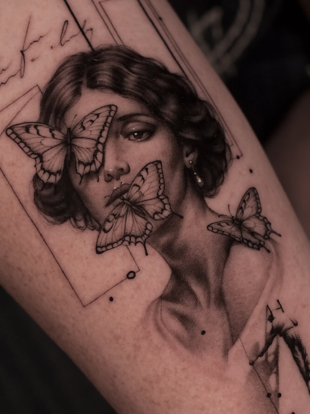Tattoo by @moroztattooing — realism, black_and_grey