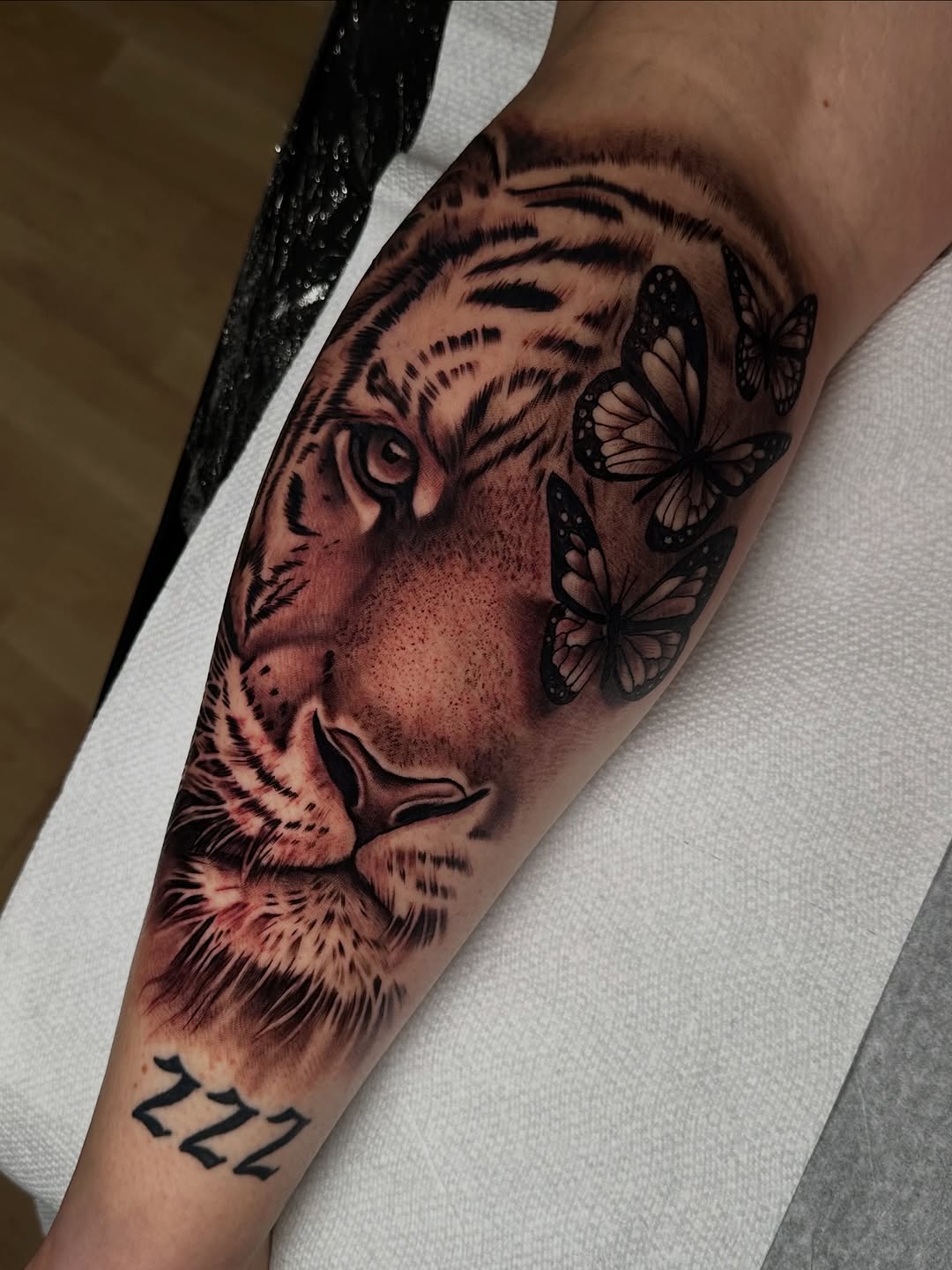 Tattoo by @artofshadow โ realism, black_and_grey