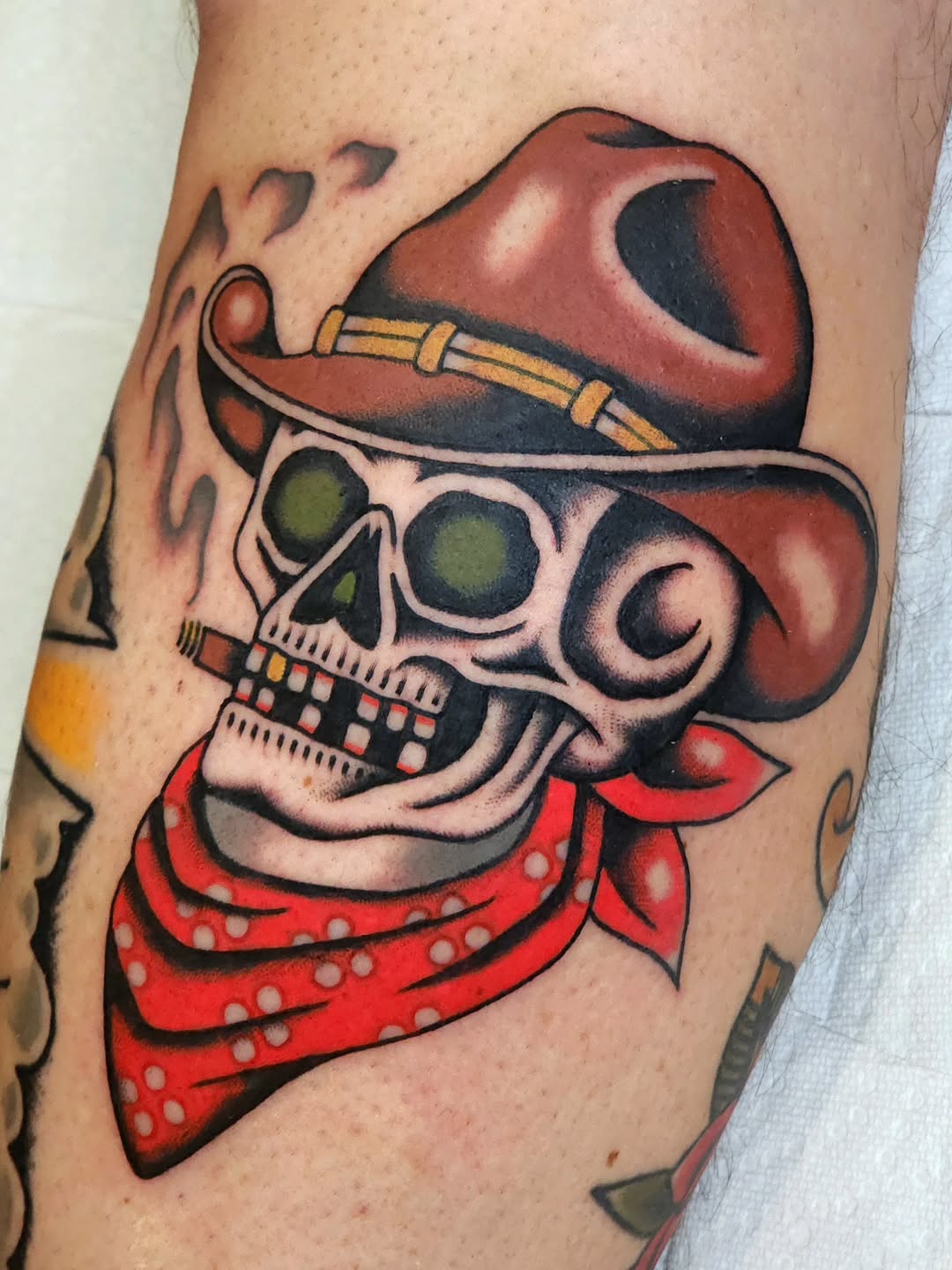 Tattoo by @adambarnestattooer β american_traditional