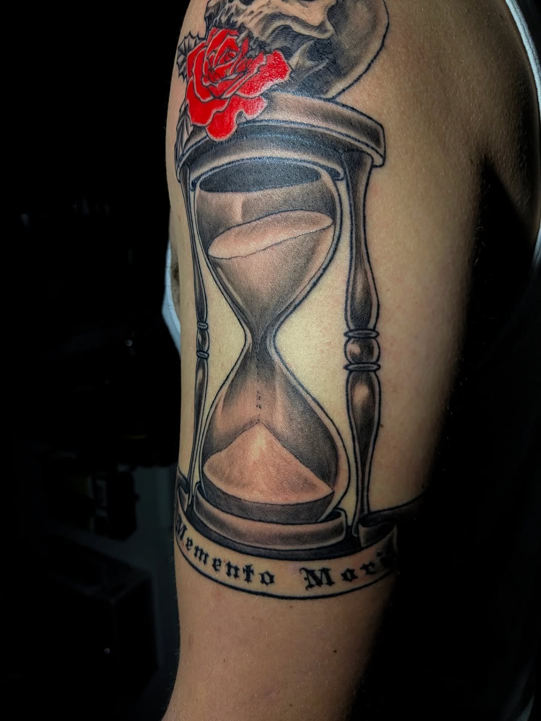 Tattoo by @bek_artz — black_and_grey