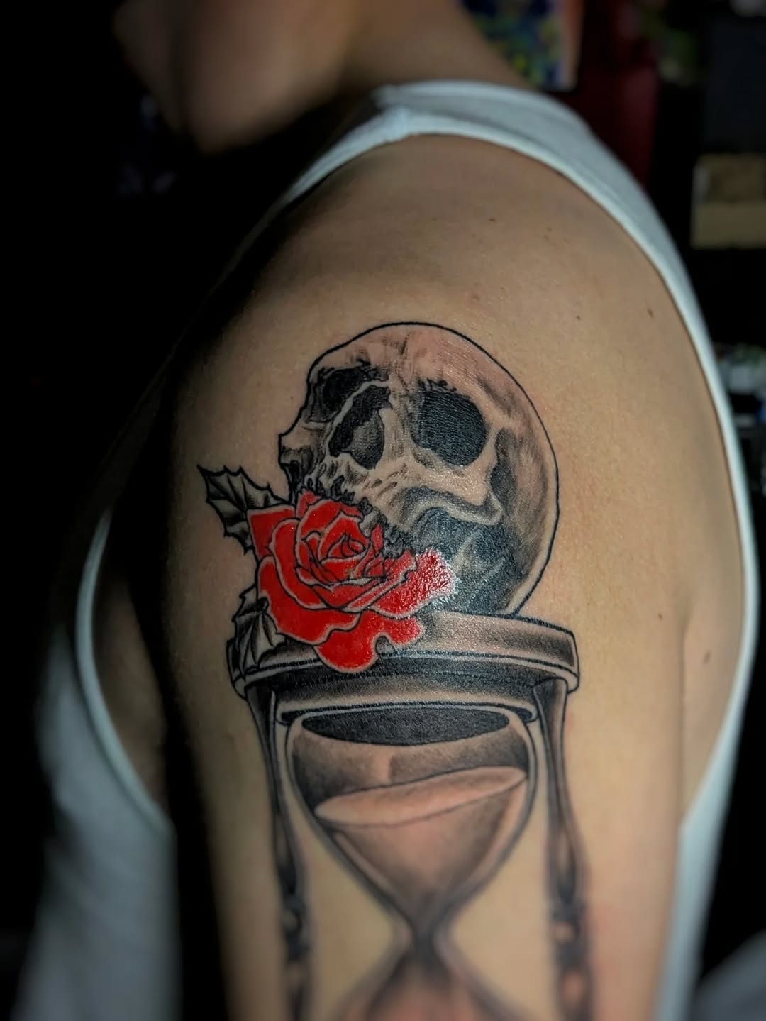 Tattoo by @bek_artz — realism, black_and_grey