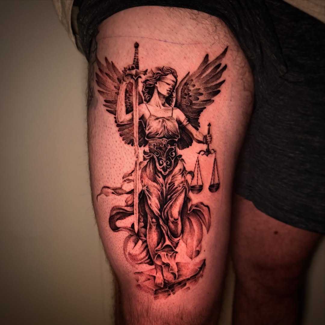 Tattoo by @blank__canvas__ink — black_and_grey, realism