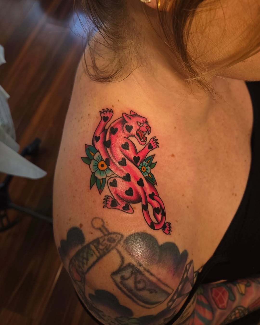 Tattoo by @typewriter.tattoos — american_traditional