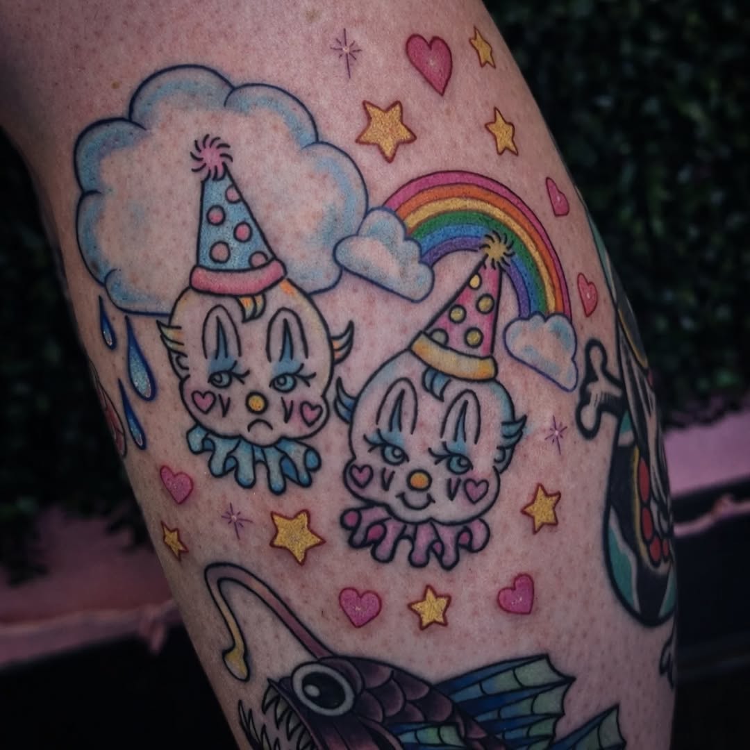 Tattoo by @marlayna6263 — illustrative, new_school