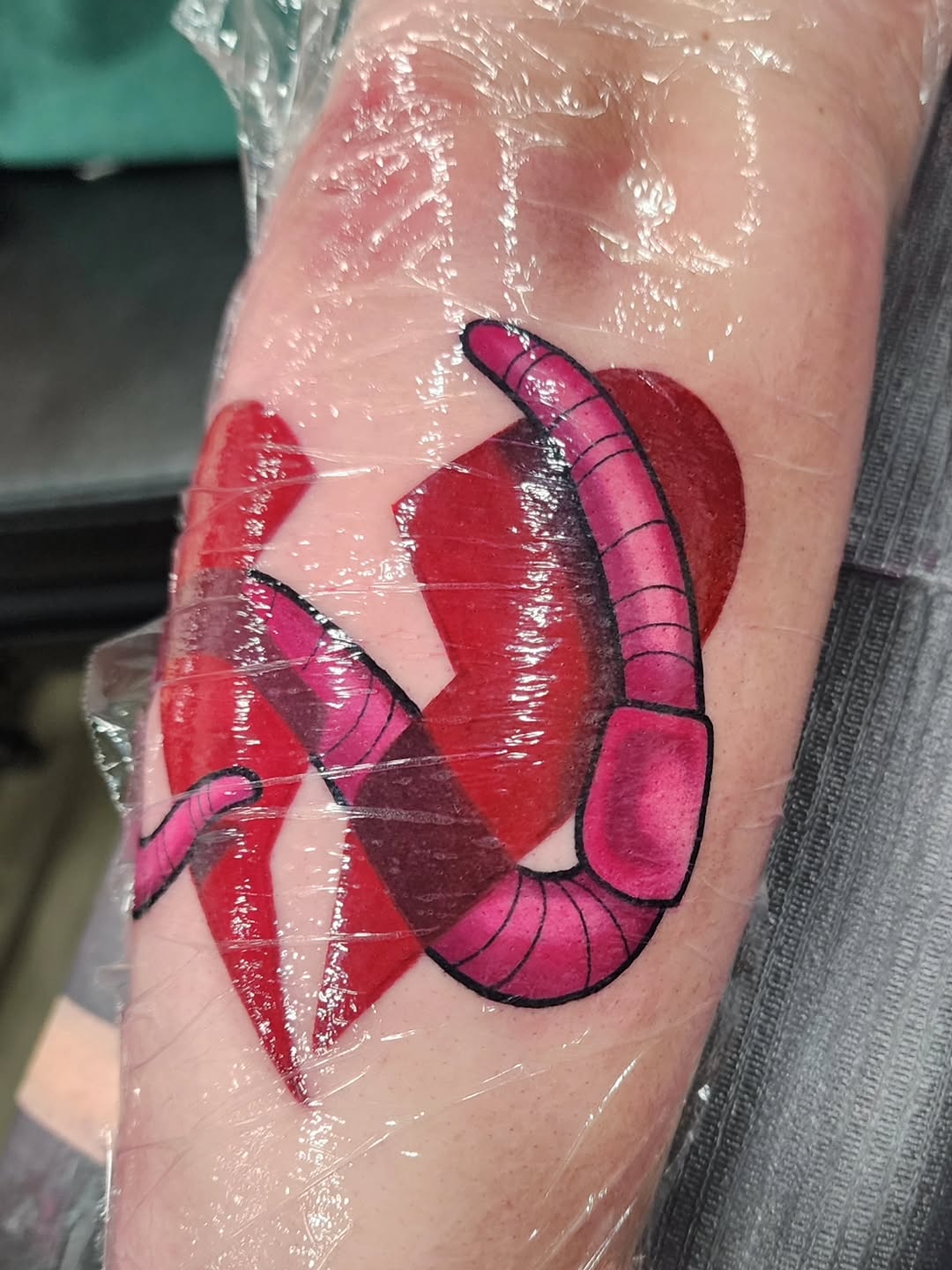 Tattoo by @meekotattoos — illustrative, new_school