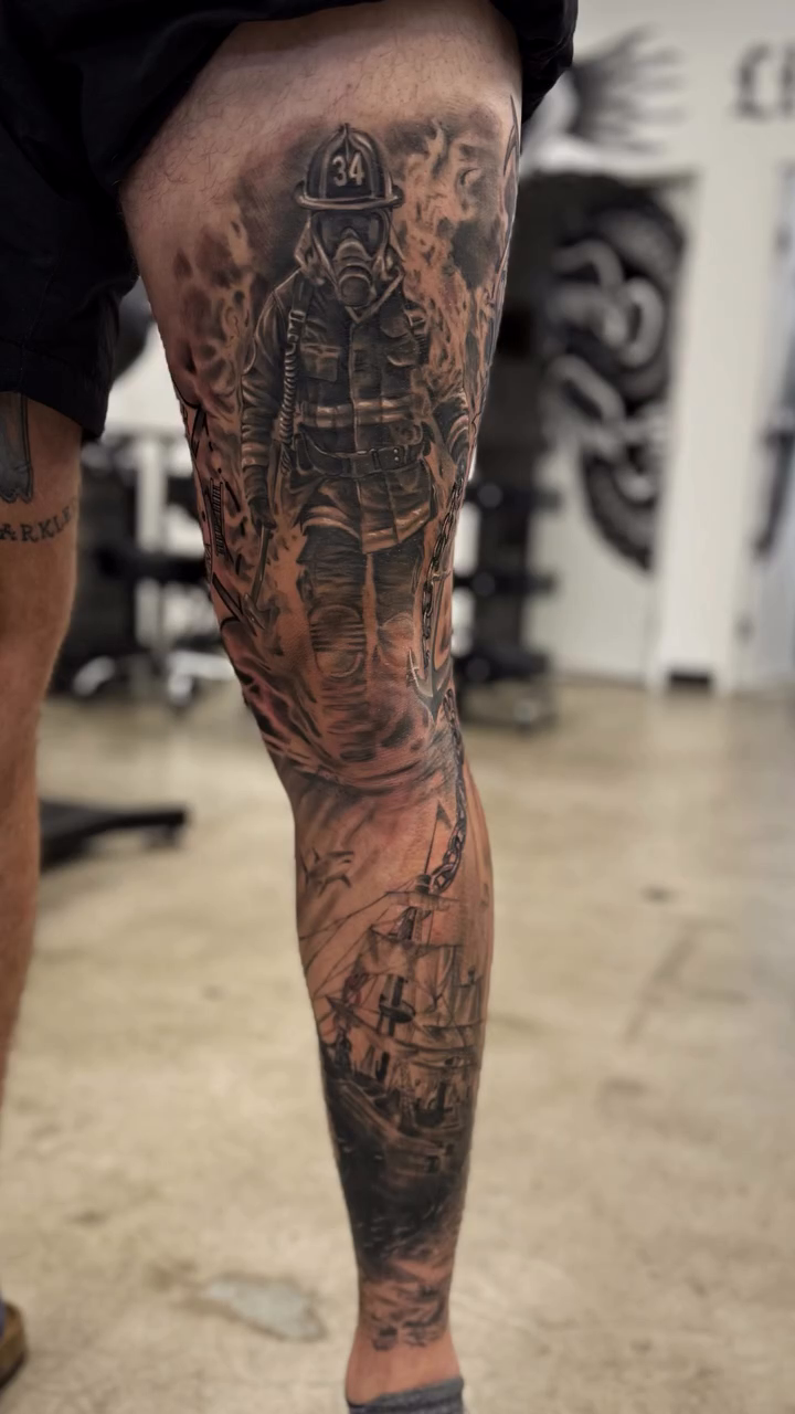 Tattoo by @la_nance_ink — black_and_grey, realism