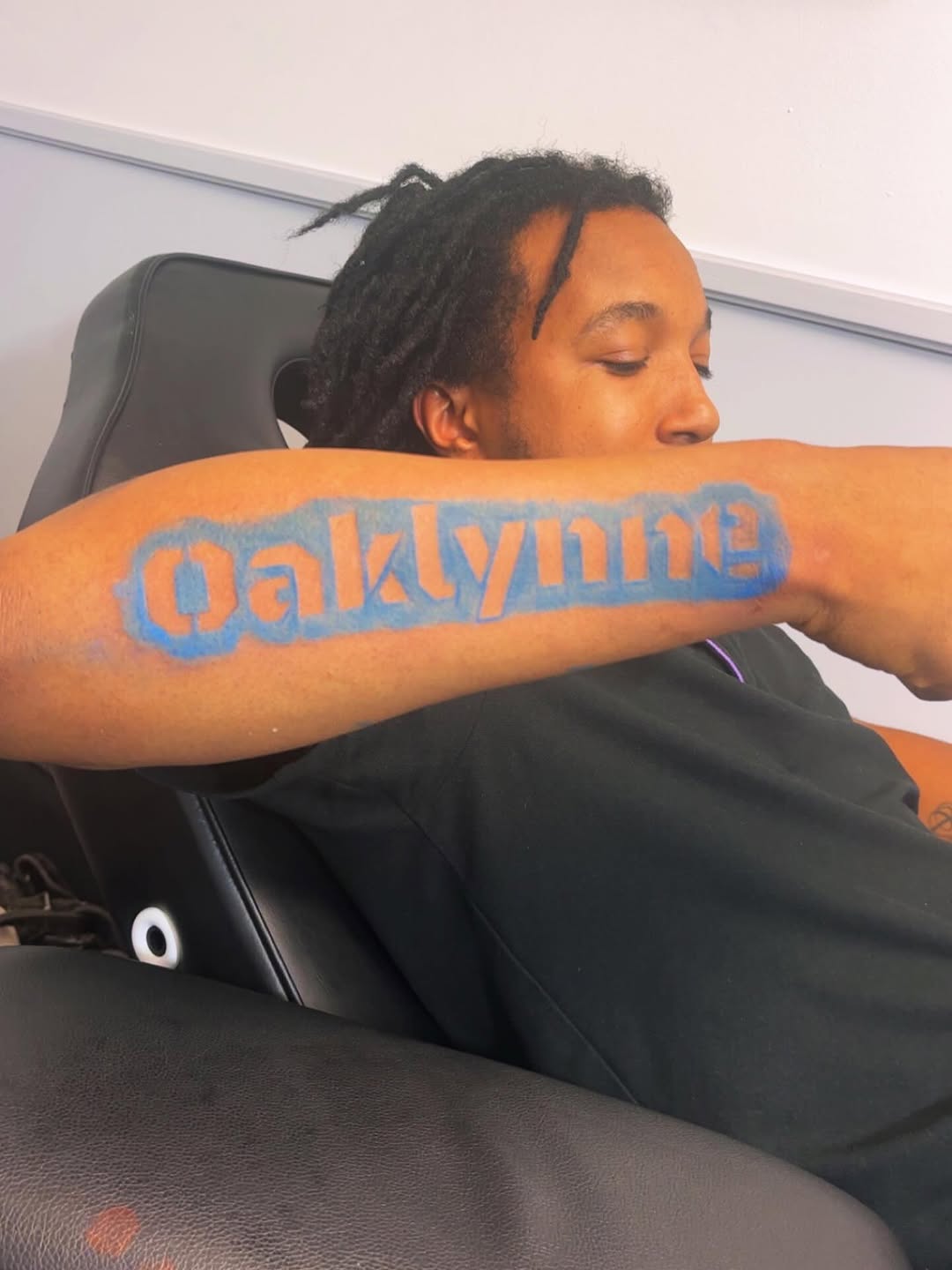 Tattoo by @kingsynnink — lettering_script