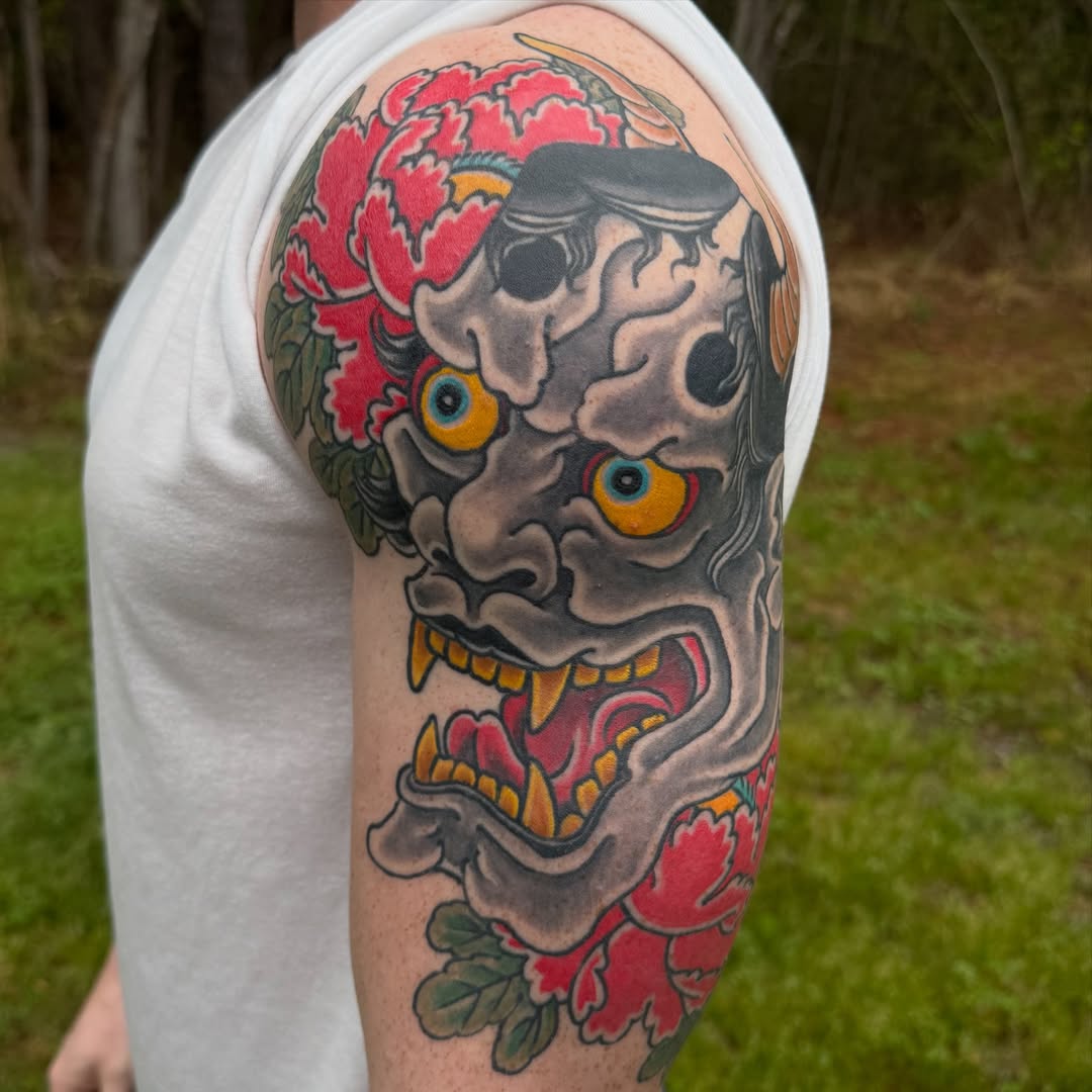 Tattoo by @leifhansentattooer — japanese_irezumi, illustrative