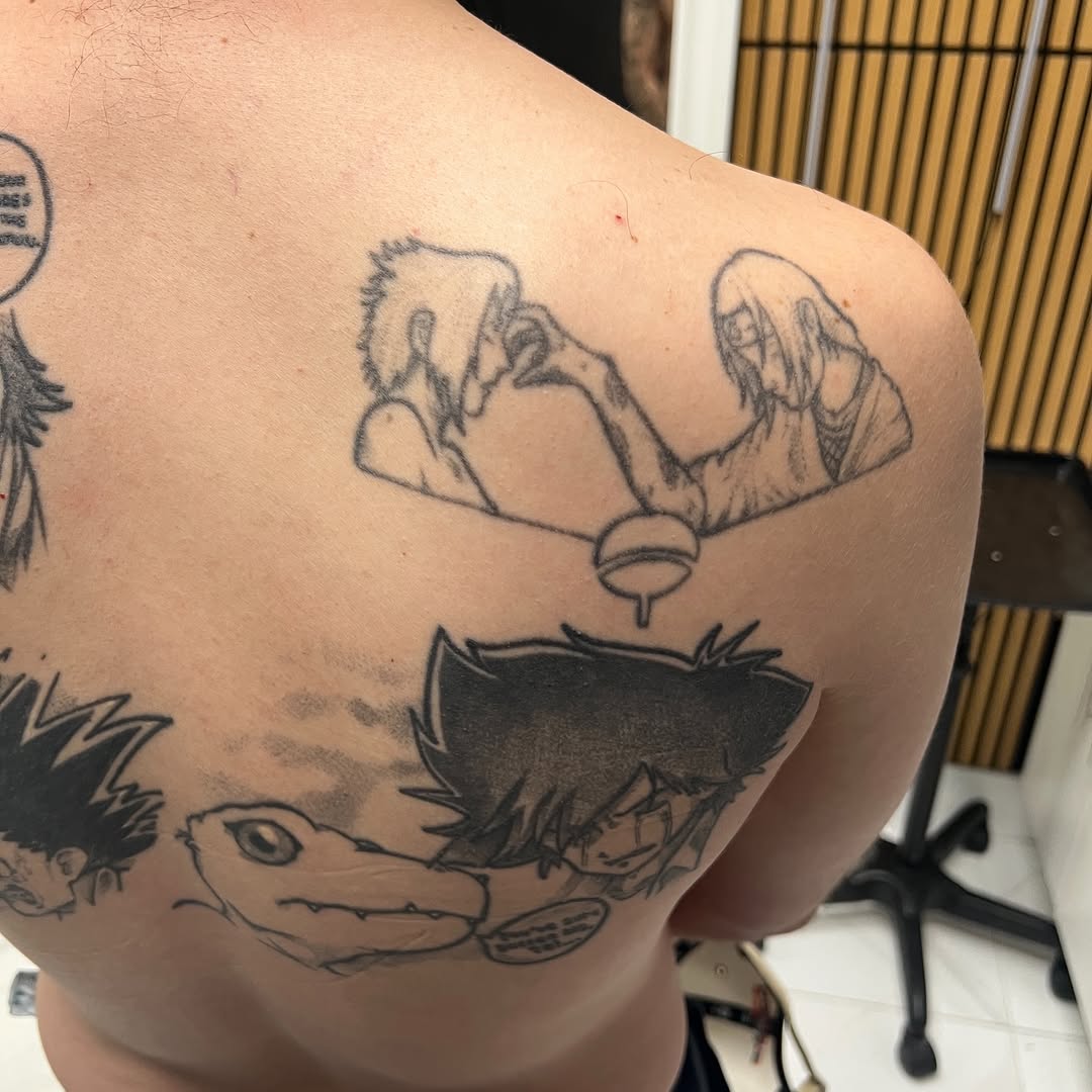 Tattoo by @churrotattoos โ anime