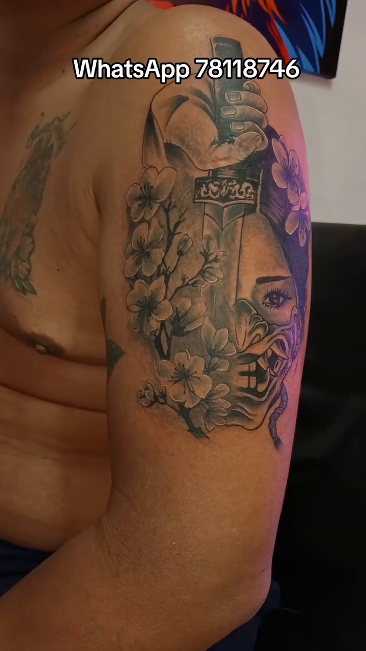 Tattoo by @ink_addiction_art — black_and_grey, illustrative