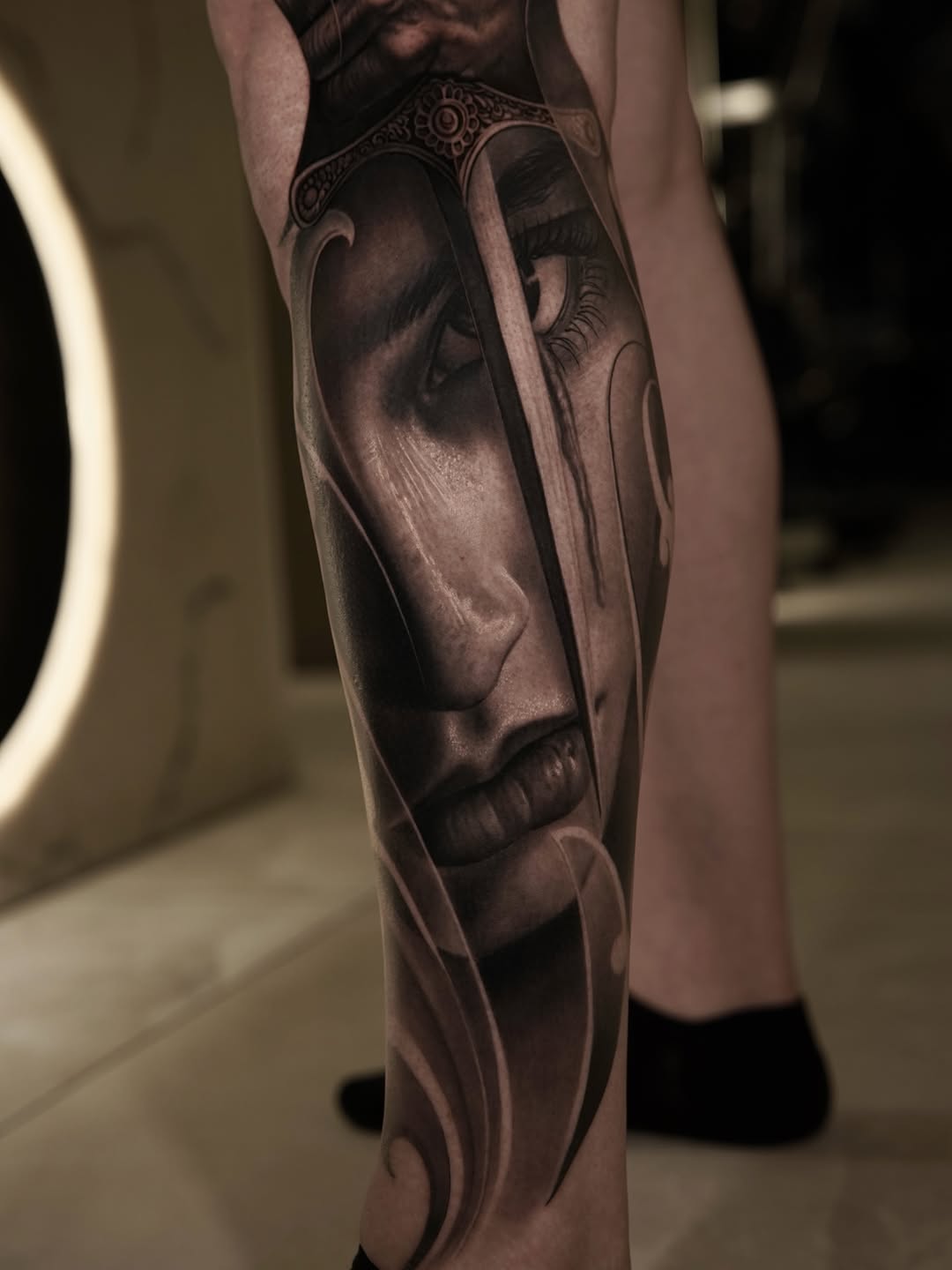 Tattoo by @_garart_ — realism, black_and_grey