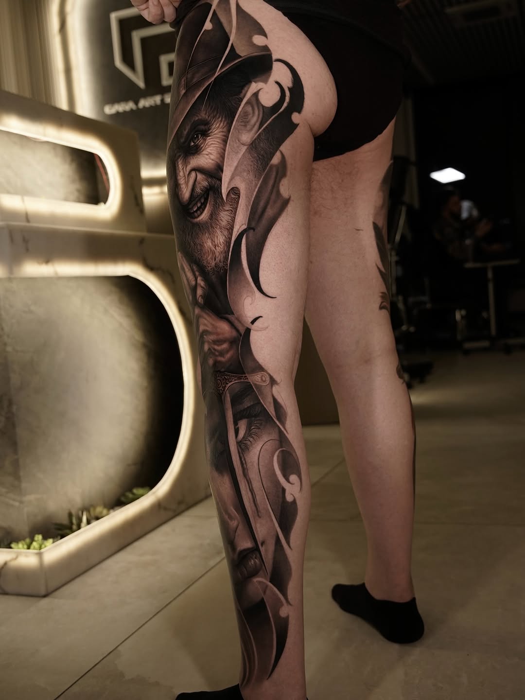 Tattoo by @_garart_ — realism, dark_realism