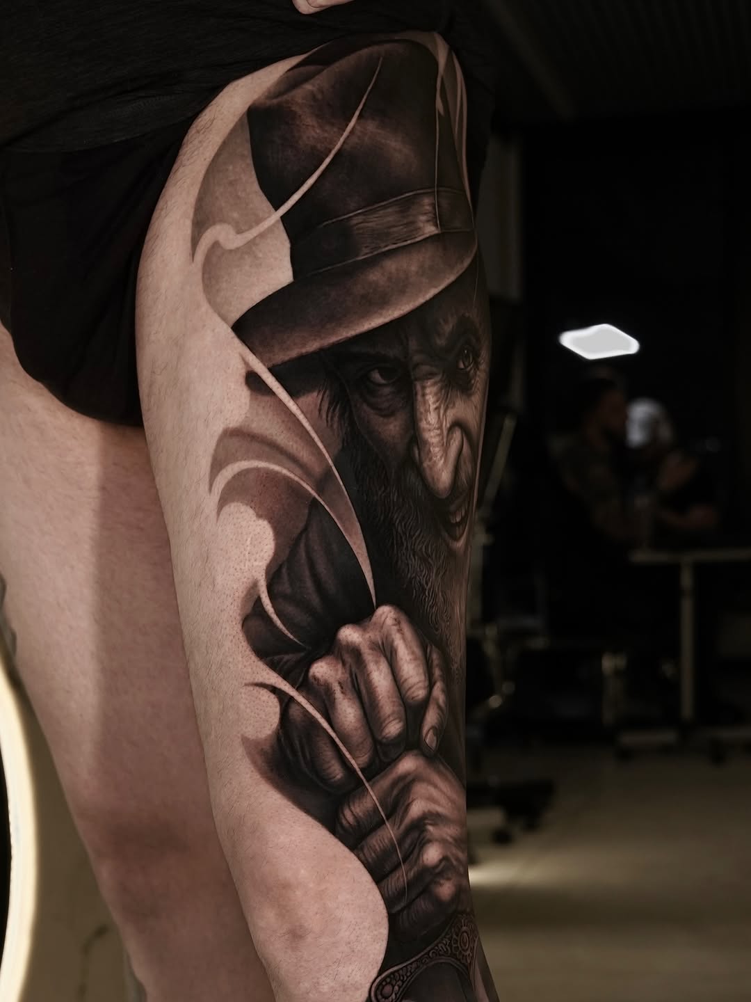 Tattoo by @_garart_ — realism, dark_realism