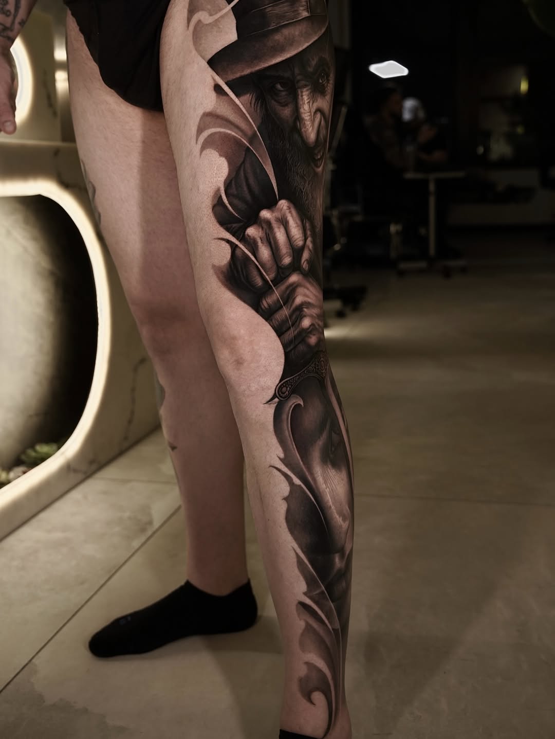 Tattoo by @_garart_ — realism, black_and_grey