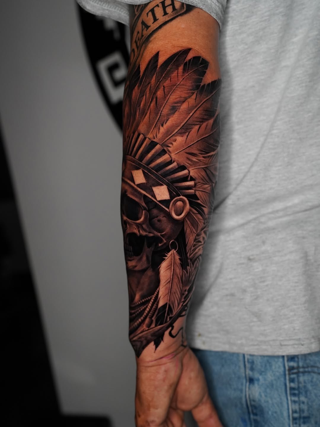 Tattoo by @salvador.tattoos — realism, black_and_grey