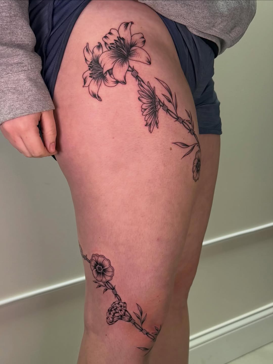 Tattoo by @tattooer_haylie — illustrative, fine_line