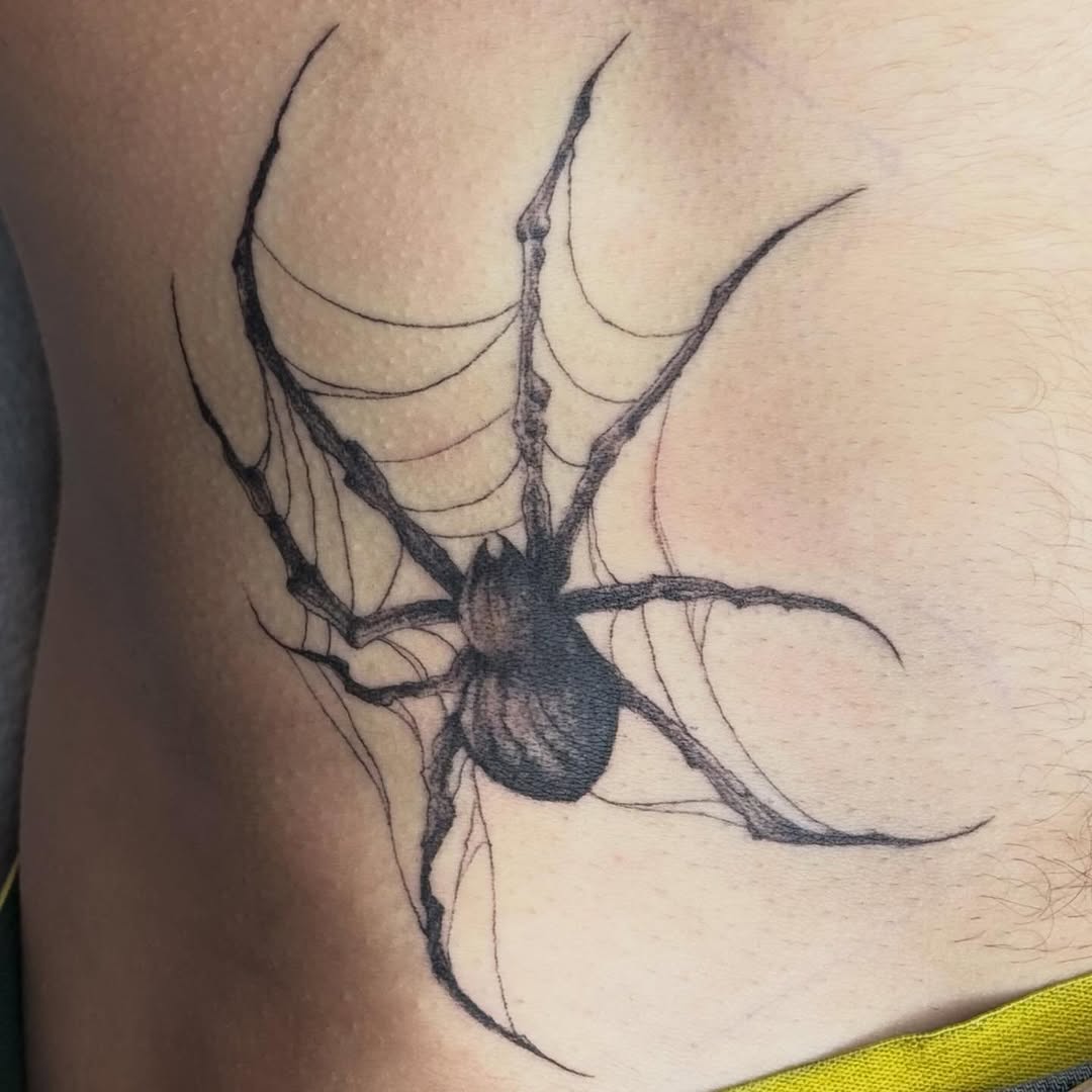 Tattoo by @rev.claytattooer — black_and_grey, realism