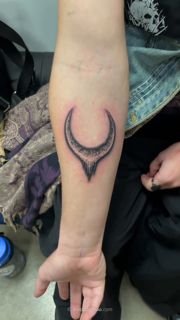 Tattoo by @fiorosotattoo — black_and_grey