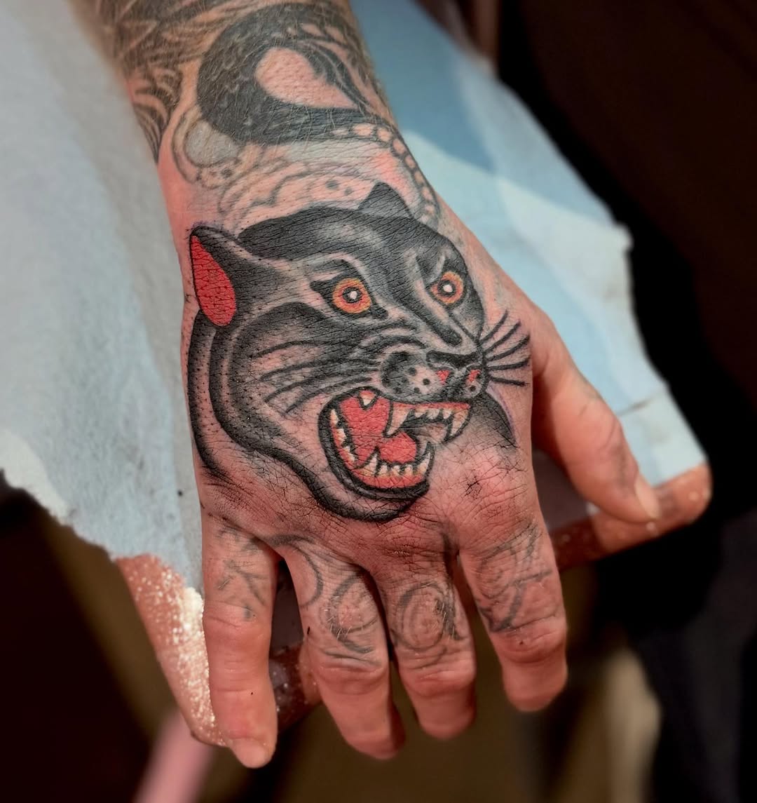 Tattoo by @jewelsidette — american_traditional, black_and_grey