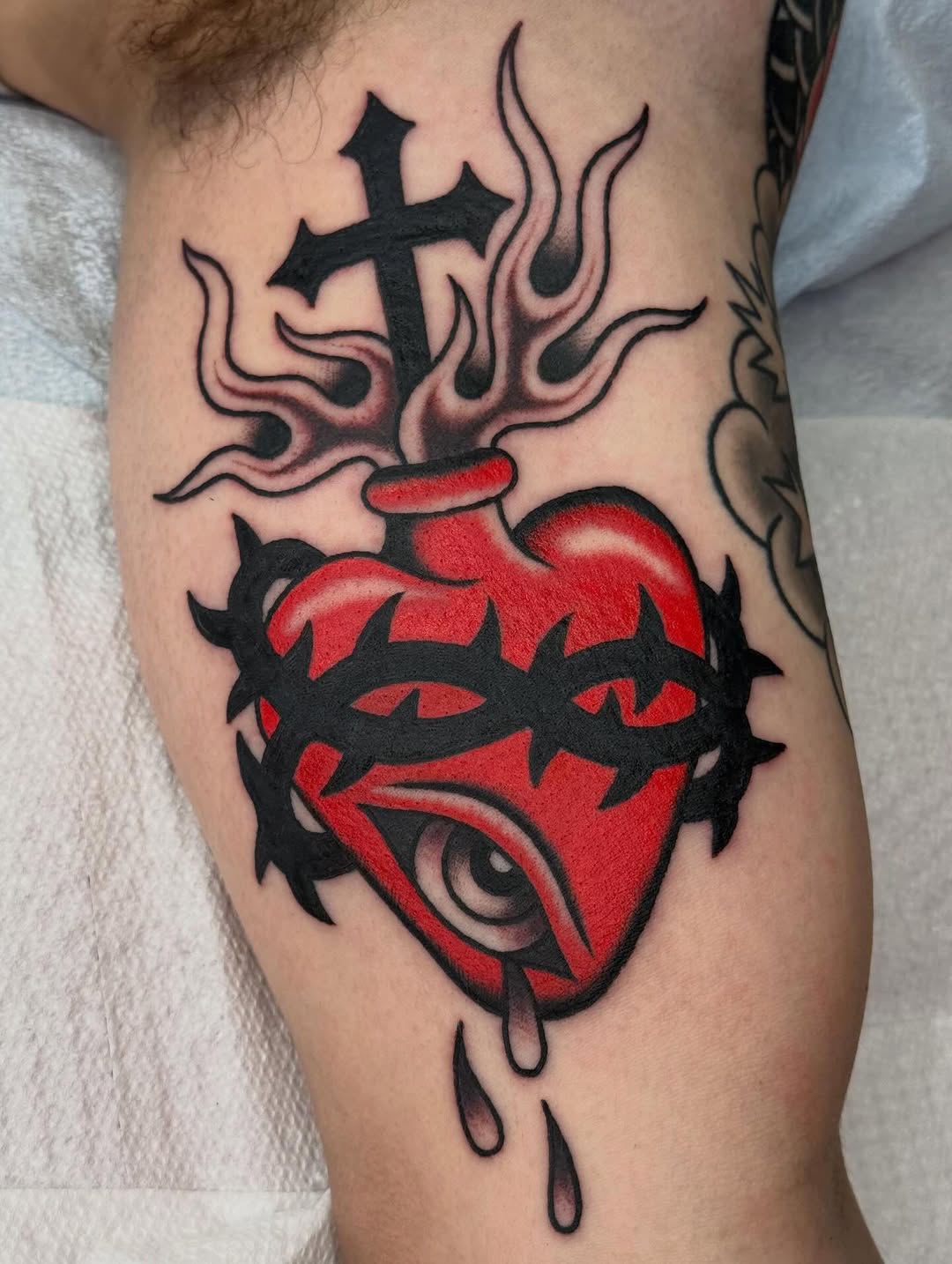 Tattoo by @eatontattoos — american_traditional
