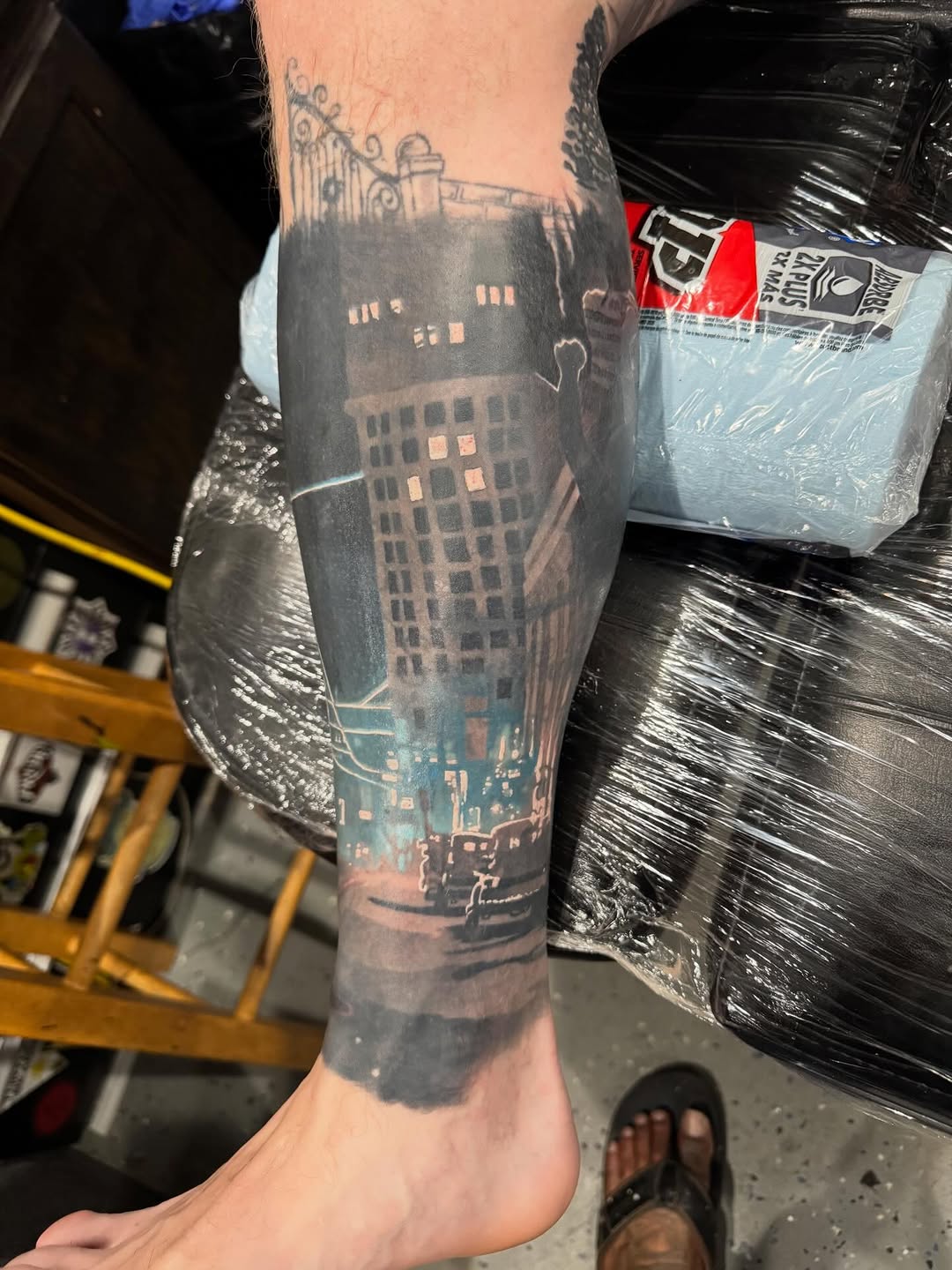 Tattoo by @marcus_labonne — black_and_grey, realism