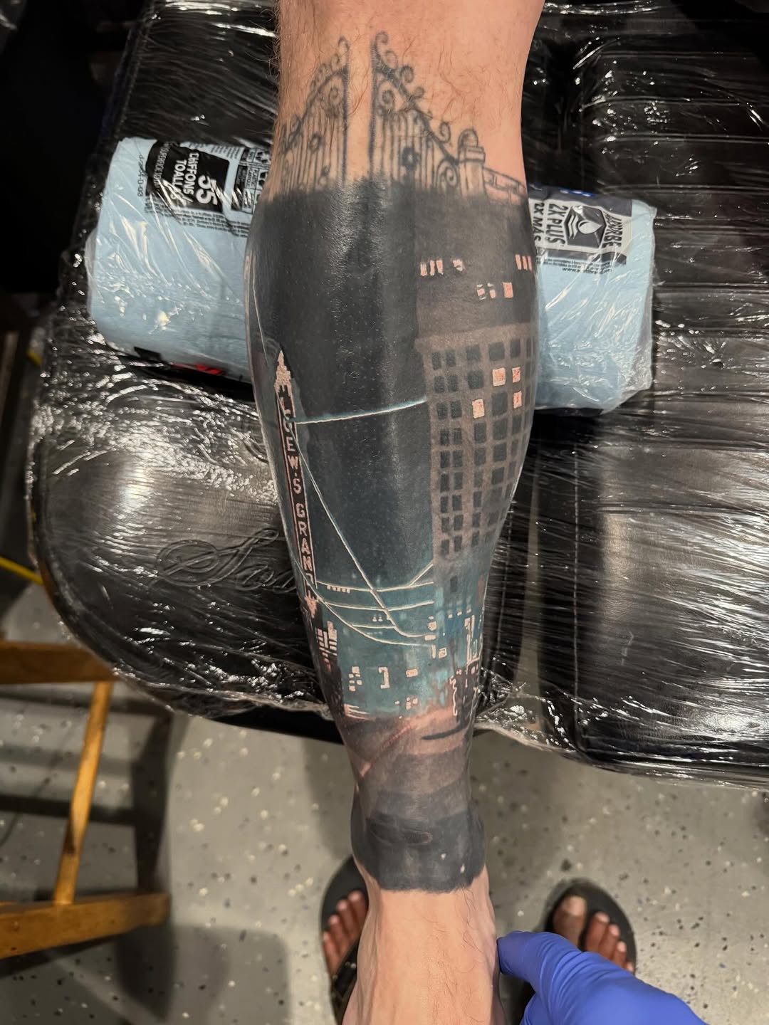 Tattoo by @marcus_labonne — blackwork, realism