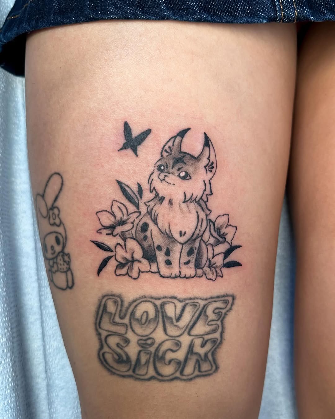 Tattoo by @dreamboy.ink — illustrative, black_and_grey
