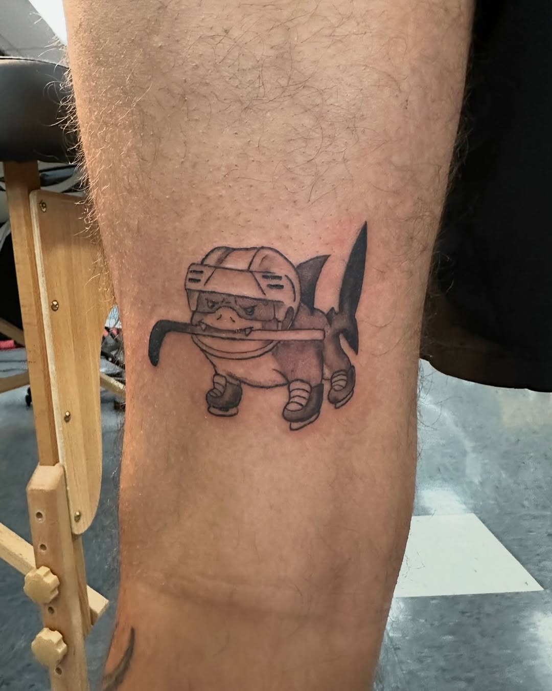 Tattoo by @dreamboy.ink — illustrative, black_and_grey