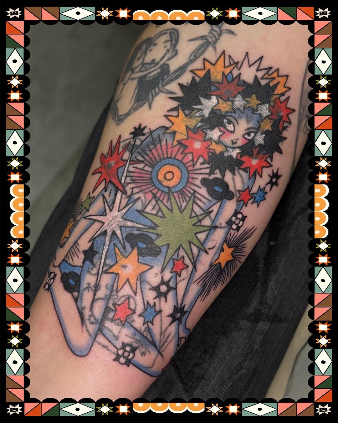 Tattoo by @tina_b_draws — new_school, illustrative