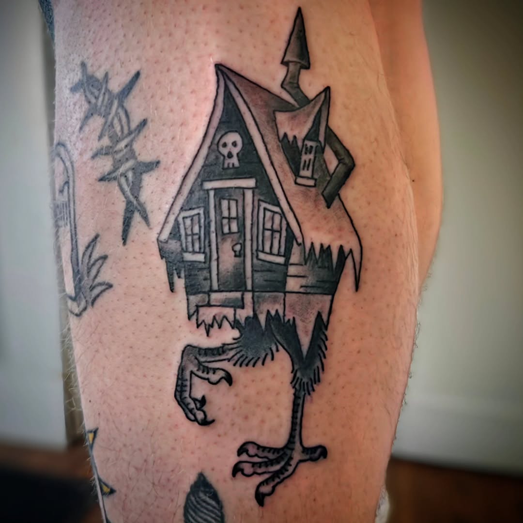 Tattoo by @artoftheblackwolf — new_school, black_and_grey