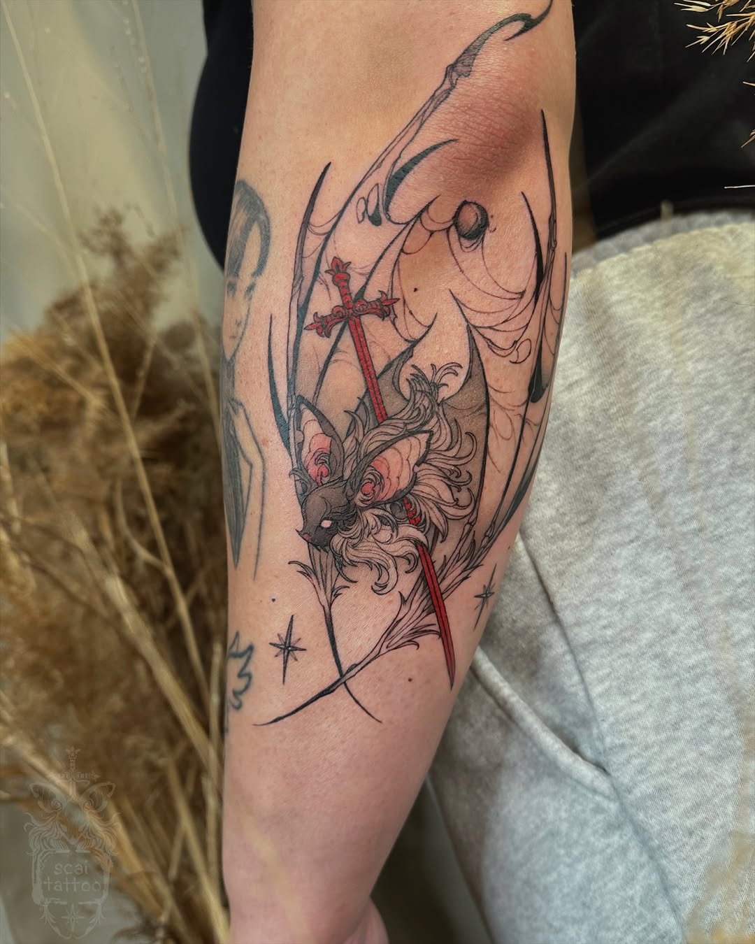 Tattoo by @scaitattoo โ dark_realism